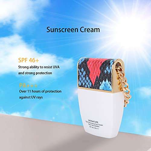 Isolation Cream, Stable Structure Strong Sunscreen Efficacy Sunscreen Cream Light Texture Convenient Double Barrier for Sunscreen 3