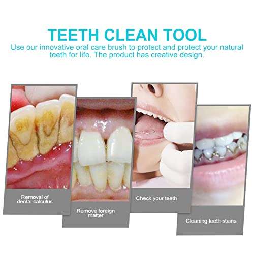 MILISTEN 10Pcs Interdental Brush Toothpick Dental Tooth Flossing Head Oral Dental Hygiene Dental Flosser Toothpick Cleaner Tooth Cleaning Tool Blue 4