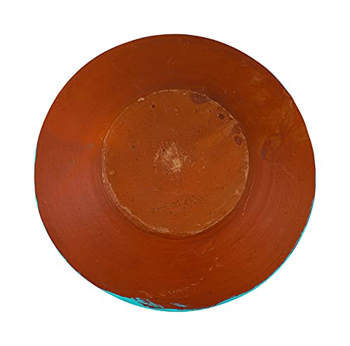 Rekha Under UPSLRM Terracotta Decorative Plate (20 cm x 20 cm x 4 cm, Rekha Under UPSLRM_19) 4