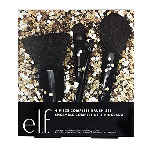 e.l.f. 4 Piece Complete Brush Holiday Set, 4 Count 2