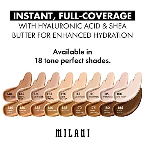 Milani Conceal + Perfect Long Wear Concealer, Light Beige, 5 ml 5