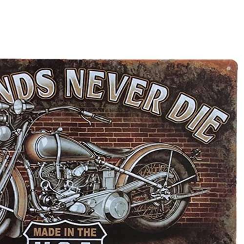 Ecanvas Shabby Chic Metal Tin Sign Plaque Wall Art Poster Home Cafe Poster Decor 5 3