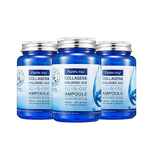 [FARM STAY] Collagen & Hyaluronic Acid All-in-One Ampoule 250ml 3