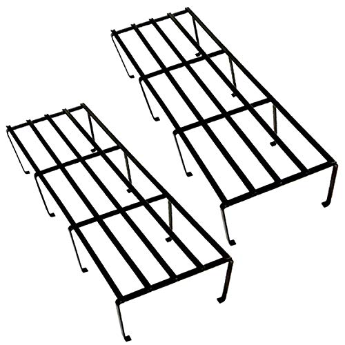 Bloomingdale Nordic Plant Stand/Pot Stand Heavy Duty Iron. Ideal Pot Stands for Plants in Balcony, Home Decor, Indoor and Outdoor Use Gamla Stand (Pack of 2) 2