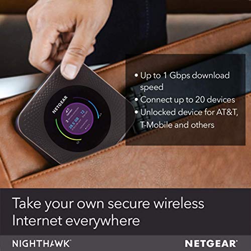 Netgear Nighthawk M1-MR1100 Mobile Hotspot Router (Black) 3
