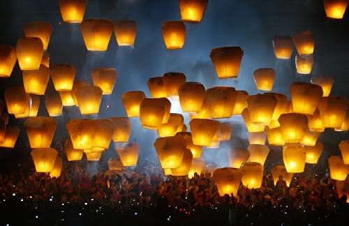 Sugarman International Ltd. Best Sky Lanterns - Colorful Flying Chinese Lanterns (Pack of 50) 4