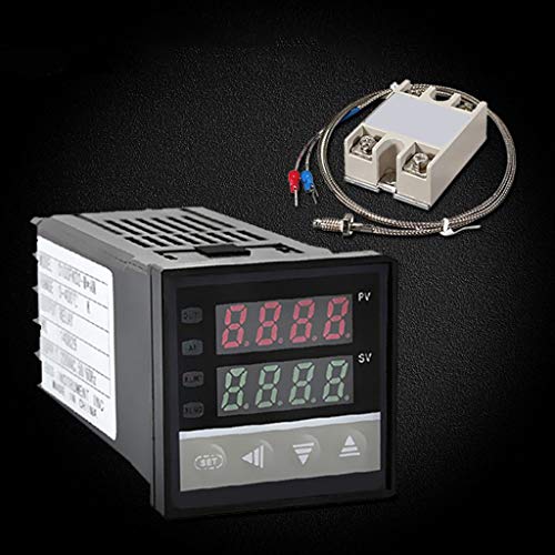Kloware Intelligent Digital LED PID Temperature Controller Kits REX C100 AC110 240V 4