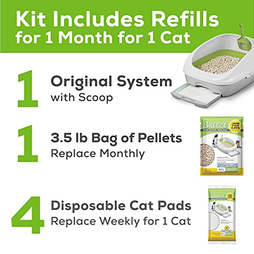 Purina Tidy Cats Breeze Litter System Starter Kit - (1) Box 4