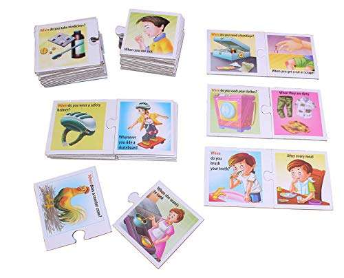 Creative Educational Aids P. Ltd. Pre-School Let's Find out When & What 4