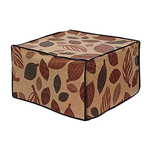 Stylista Synthetic Vinyl Printed Microwave Oven Cover (Multicolor) 6