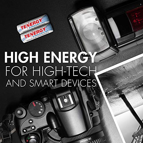 Tenergy Batteries and Charger Bundle, TN162 8-Bay Smart LCD AA/AAA NiMH/NiCd Charger + 8xAA and 8xAAA Premium NiMH Rechargeable Batteries… 3