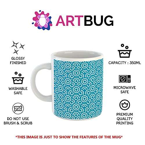 ARTBUG Happy Birthday Jahnavi Coffee Mug - Best Birthday Gift for Kids, Friends, Brother, Sister, Boy, Girl, Return Gift, Name -Jahnavi 6