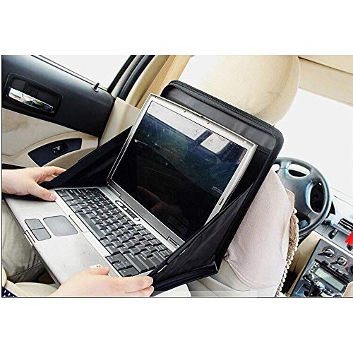 Cyrox Car Seat Portable Laptop Stand | Car Auto Back Seat Laptop Tray Stand Bag Mount Table Food Holder Work Desk Organizer 3