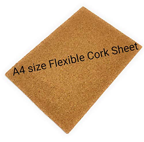 90 Degree« Eco Friendly Cork Sheet Board Flexible Non Adhesive for Craft/DIY/Multipurpose (Size:A4/Thickness:5mm) 2