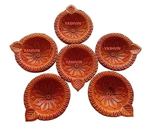 VEENA@WindChimes Hanging Bell for Good Luck Terracotta Wind Chime Home Decorative Hanging Bell for Outdoor Garden Home Office_CWQ29 3