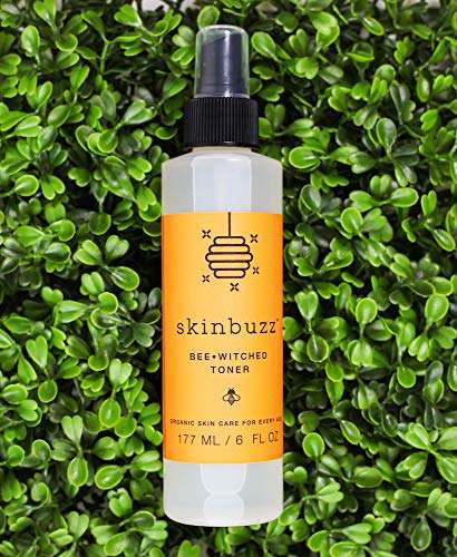 Skin Buzz Bee•Witched Teen Acne Safe Witch Hazel and Propolis Based Organic Spray Facial Toner 3