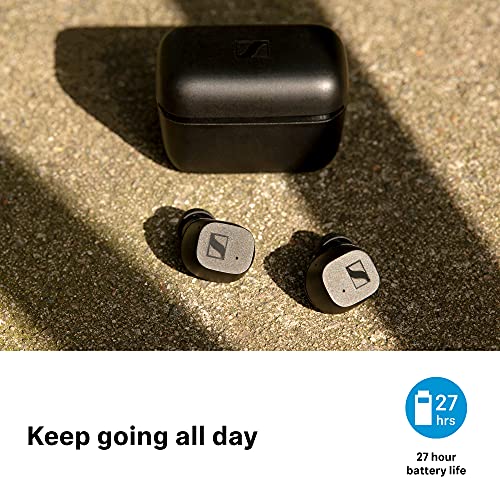 Sennheiser CX True Wireless Earbuds - Bluetooth in-Ear Headphones for Music and Calls with Passive Noise Cancellation, Customizable Touch Controls, Bass Boost, IPX4 and 27-Hour Battery Life, White 4