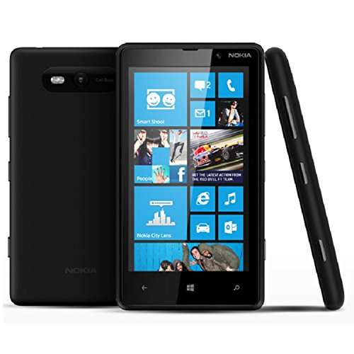 Nokia Lumia 820 RM-824 8GB Unlocked GSM 4G LTE Windows 8 Cell Phone - Black (No Warranty) 3