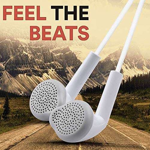 In-Ear Headphones Earphones for Xiaomi Mi 8 Youth (Mi 8 Lite), Google Pixel 4 XL, OnePlus 7T Pro, Samsung Galaxy Note 10 Plus 5G, Xiaomi Mi 9 Transparent Edition, Google Pixel 4 Call Answer/End Button, Music 3.5mm Aux Audio Jack (YS, White) 6