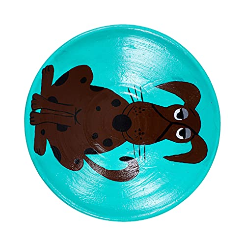 Rekha Under UPSLRM Terracotta Decorative Plate (20 cm x 20 cm x 4 cm, Rekha Under UPSLRM_19) 3