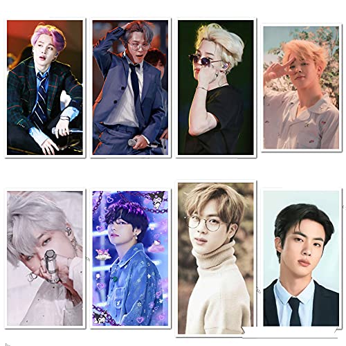 KARTMEN A4 Photocard Paper HD Quality BTS Band Members Photos (8.2 x 11.7 Inches, Multicolour) - Pack of 50 4