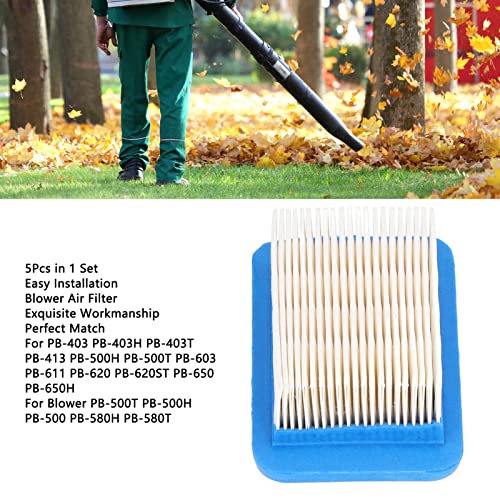 A226000032, 5Pcs Air Filter Standard Design Durable Blower Filters Stable Working for -620-620ST -650-650H 4