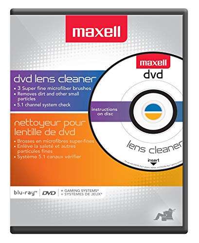Maxell DVD-LC DVD Lens Cleaner, One Size 2