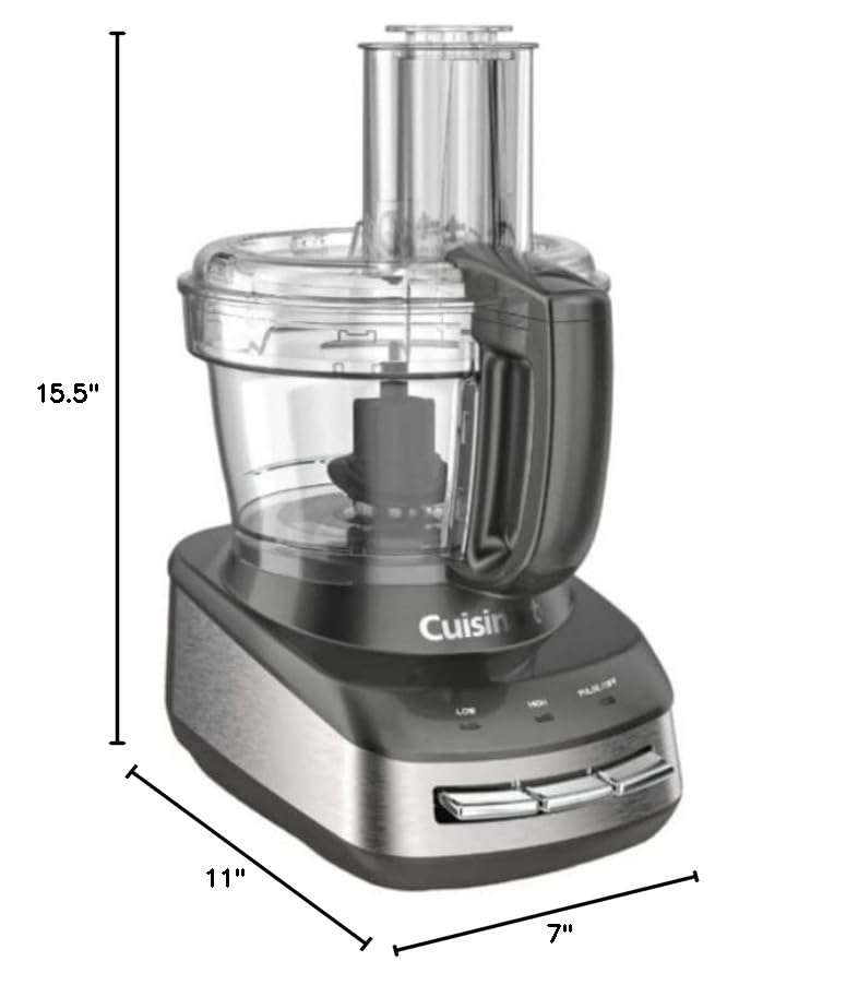 Cuisinart FP-110AG Core Custom 10-Cup Multifunctional Food Processor, Anchor Gray 4