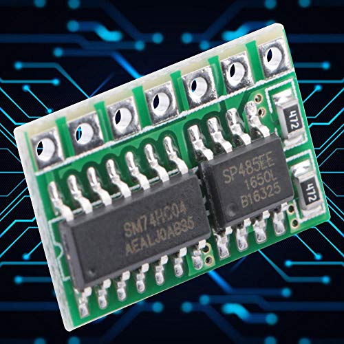 Transceiver Converter Module, UART Serial R411B01 Transceiver Converter RS485 SP3485 Automatic Control for PTZ Camera Controller(5V) 5