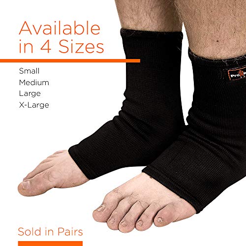 Pro Impact Muay Thai MMA Ankle Support Wraps (1 Pair) - XL 6