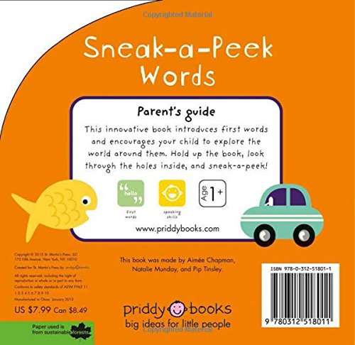 Sneak-a-Peek: Words 3