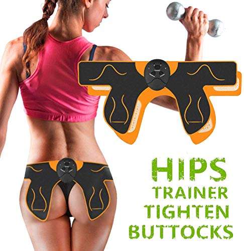 Abs Stimulator Electric Hips Trainer,Hip Trainer,Electronic Backside Muscle Toner, Smart Wearable Buttock Ab Stimulator for Men Women,Slimming Machine 2
