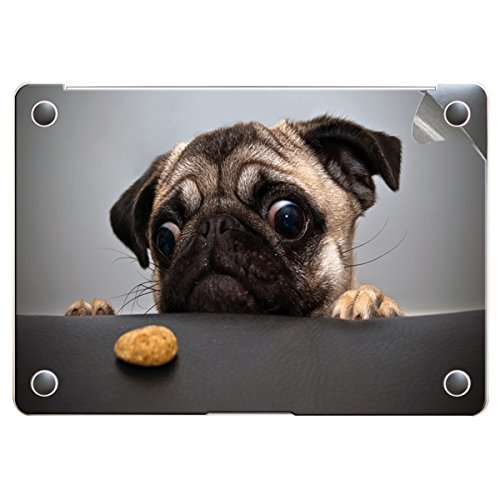 Theskinmantra Puggy Full Cover Decal/Sticker with Imported Quality Vinyl, A Set of 3 PCS, Made for Apple MacBook AIR 13 inch 5
