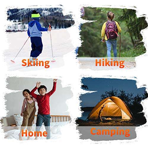 GAZIAR Thermal Underwear for Girls Long Underwear Ultra Soft Fleece Lined Thermals Kids Base Layer Lace Round Neck Long John Set Blue M(9-10Y) 6