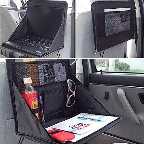Cyrox Car Seat Portable Laptop Stand | Car Auto Back Seat Laptop Tray Stand Bag Mount Table Food Holder Work Desk Organizer 5