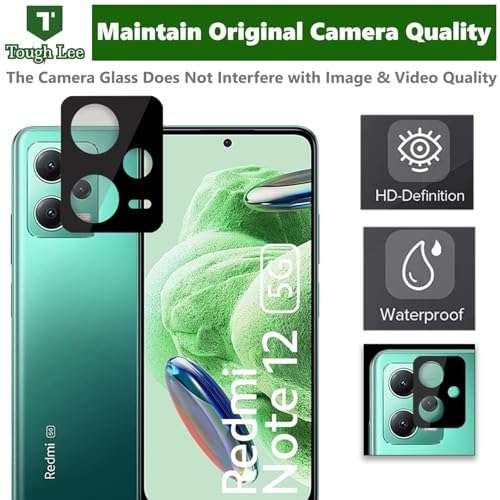 Amazon Brand - Solimo Camera Lens Protector for Realme 14 Pro Plus 5G (9H Hardness.Scratch Resistance) with Free Installation Kit 6