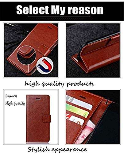 Axxitude Vintage Leather Flip Cover Case Forintage Leather Flip Cover Case For Motorola Moto G4 Plus | Inner Tpu |Foldable Stand | Wallet Card Slots -Brown 3