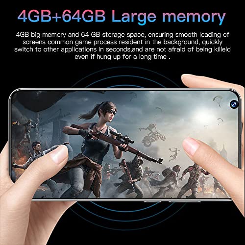4G Phones P50Pro+, Dual SIM, 32MP + 50MP Dual Cameras, 7.3 Inch HD+ Display, Android 11.0 4GB + 64GB, 6800mAh Big Battery, NFC, GPS 6