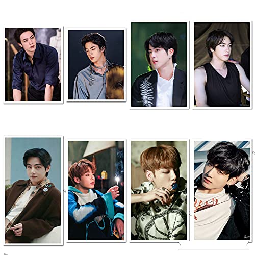 KARTMEN A4 Photocard Paper HD Quality BTS Band Members Photos (8.2 x 11.7 Inches, Multicolour) - Pack of 50 5