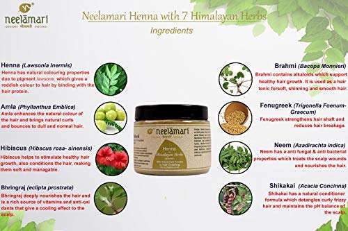 Neelamari Henna with Himalayan Herbs (200 g) 5