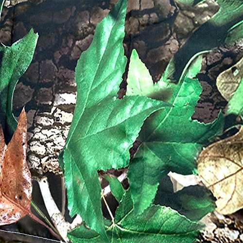 TANSTAN Deer Decor,Waterproof Fabric Elk Foggy Forest Shower Curtain, Hooks Included, 71X71 inch 6