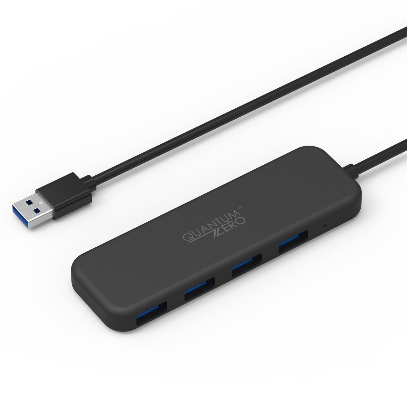QuantumZERO USB 3.0 / USB3.1 Gen1 4-Port Hub, 1m built-in cable 2