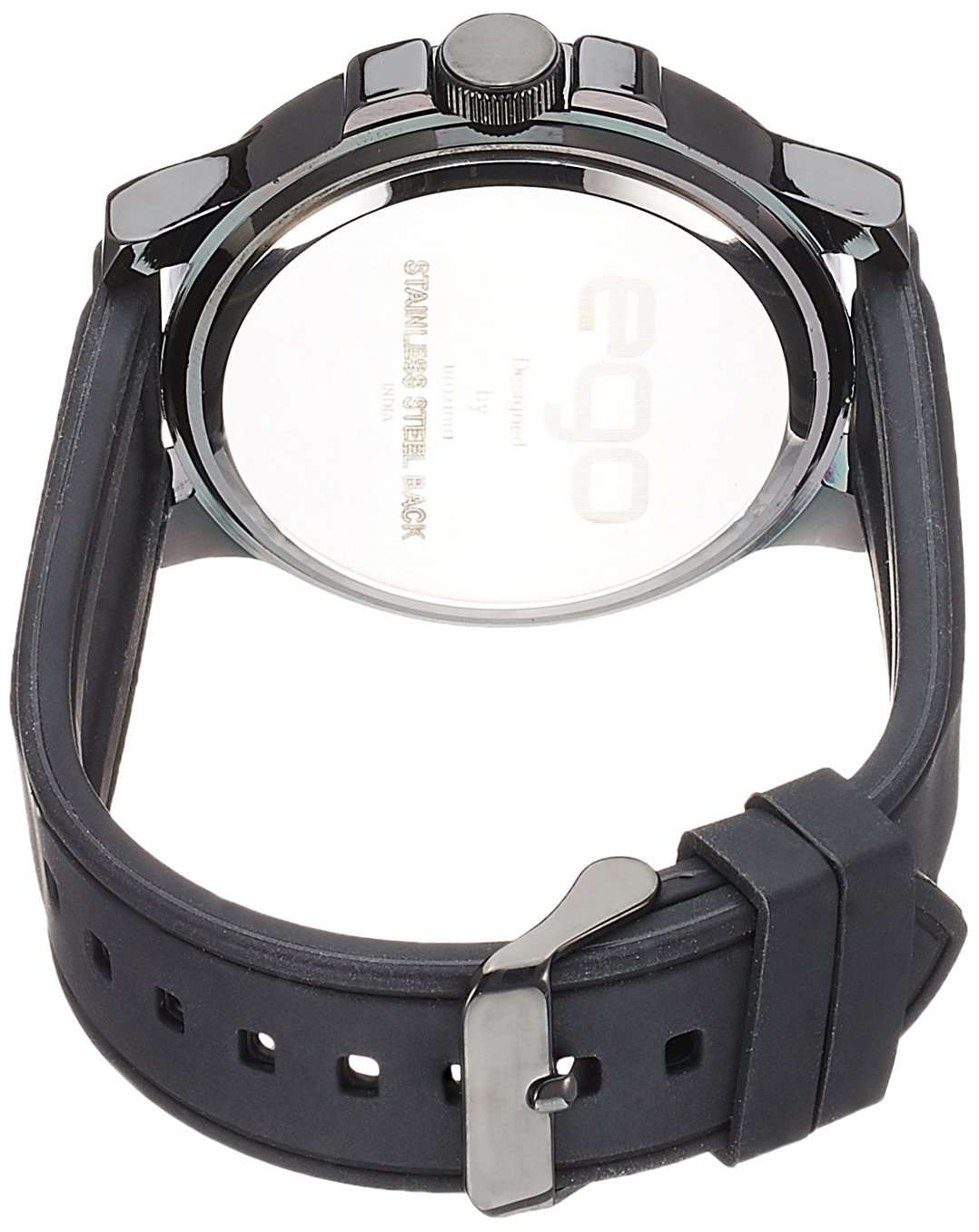 Ego by Maxima Analog White Dial Men's Watch-E-01196PAGB 3