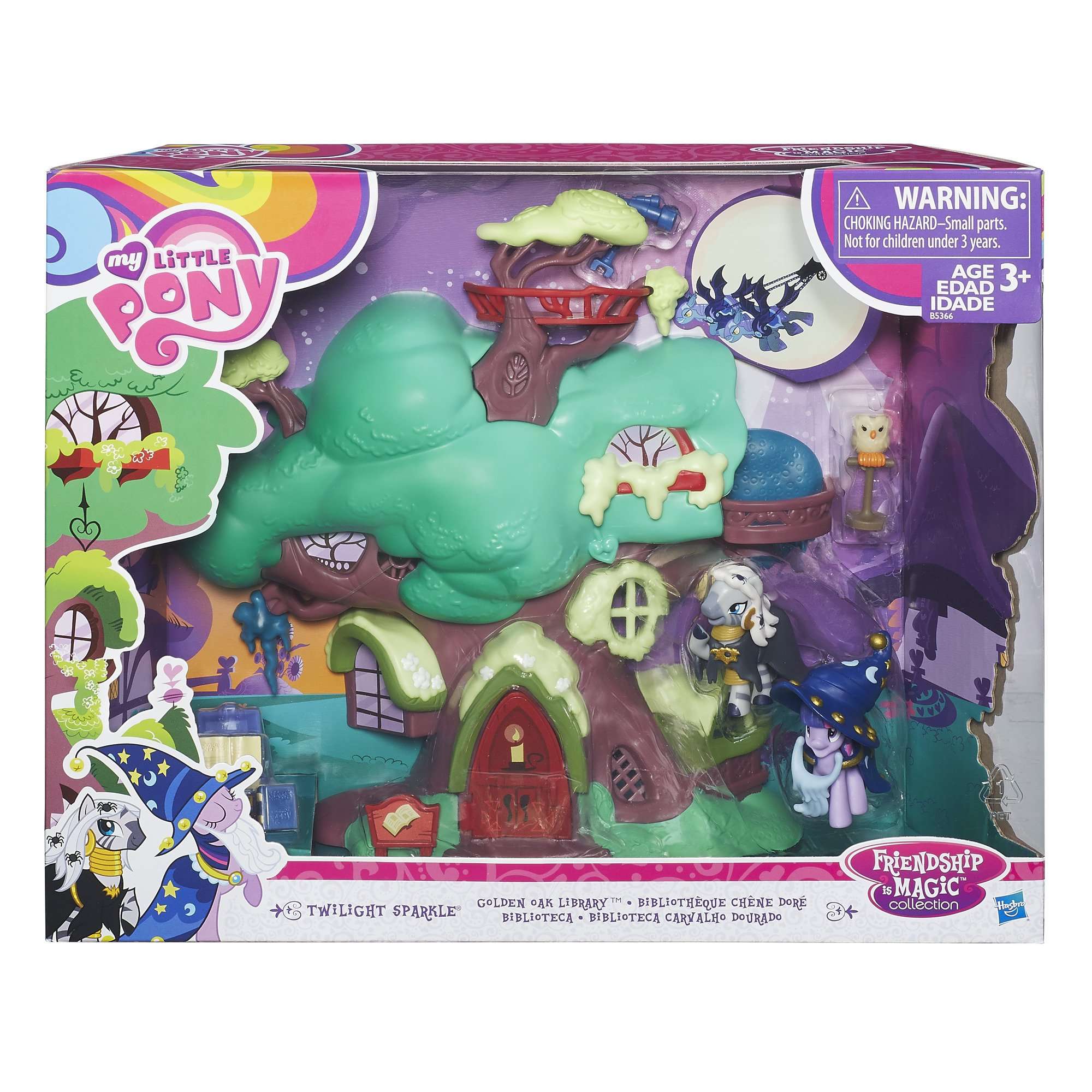 My Little Pony Friendship Is Magic Collection Golden Oak Library Playset 3