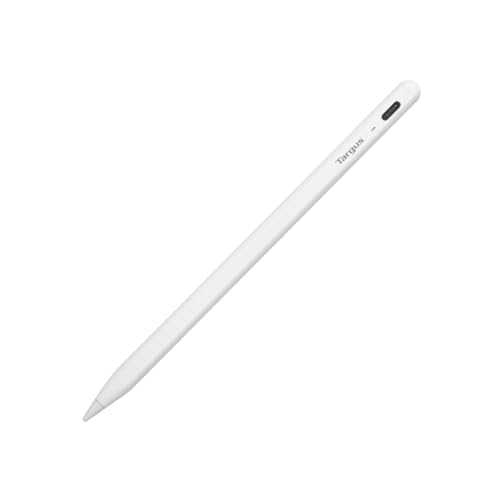 Targus Active Stylus for iPad - Take Notes, Doodle and Navigate Seamlessly, 1:1 Apple Pencil Size and Accepts Original Apple Pencil Replacement Tip (AMM174AMGL) 1