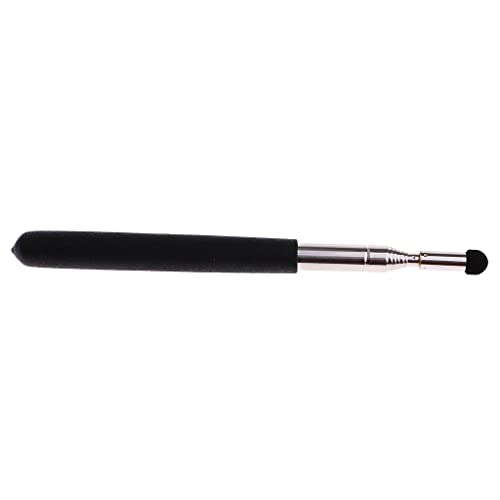 Tiuimk 1 Meter Long Felt Tip Pointer - 12mm Black, Retractable & Extendable Teaching Aid for Whiteboard 4