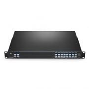 16CH DWDM Dual-Fiber Mux/Demux, C21-C36, MON/EXP/1310nm Ports, 1U Rack Mount | ITU-T