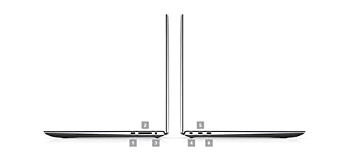 Dell Precision 5550 Workstation Laptop | 15.6" 1920x1200 FHD+ | Core i9-10885H - 2TB SSD + 2TB SSD Hard Drive - 64GB RAM - Nvidia Quadro T2000 | 8 cores @ 5.3 GHz - 4GB GDDR6 Win 10 Pro Silver 3