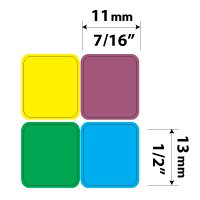 Learning German Colored New Keyboard Stickers 4