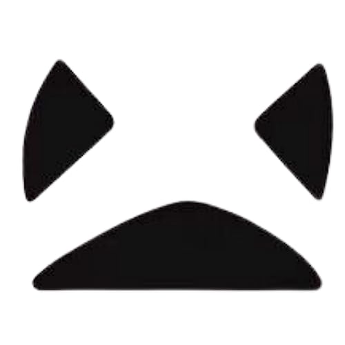 LICHIFIT Mouse Housing Upper Case Replacement Shell Cover Outer Case Mouse Skin and Mouse Keeper Feed Pads for Logitech M720 Repair Kit 4